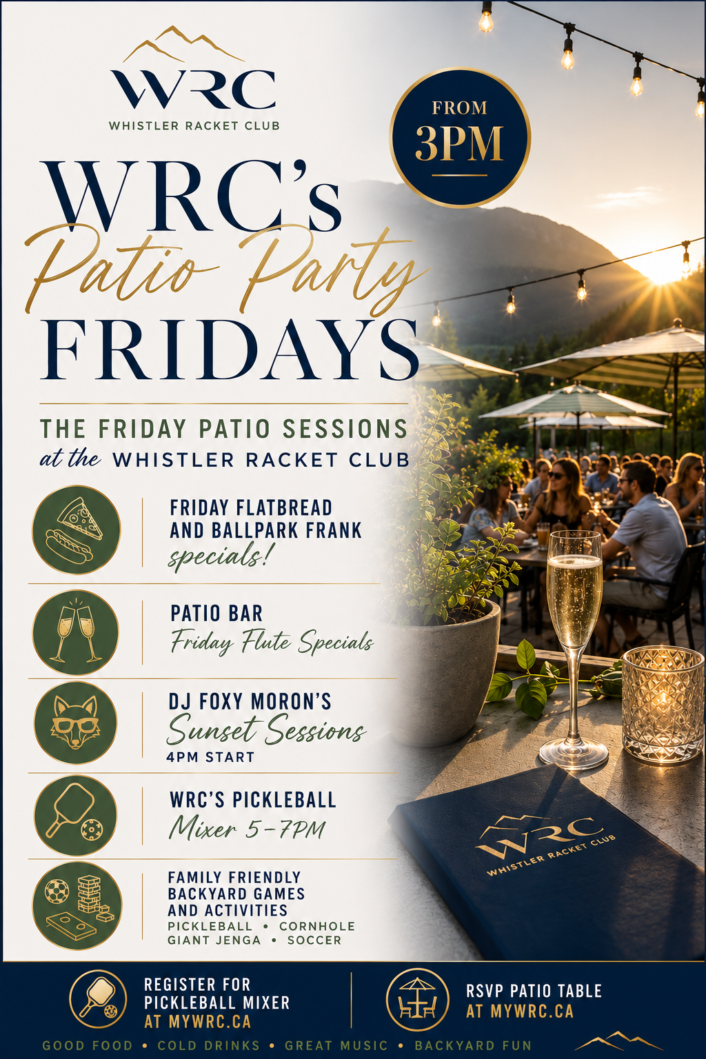 Patio Party Fridays